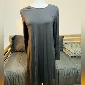 Old Navy Long Sleeve Mini Swing Dress